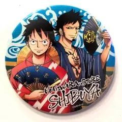 ワンピース ルフィ ロー 麦わらストア 渋谷 ご当地限定 缶バッジ 2018