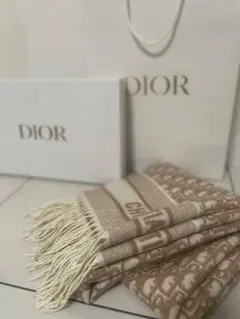 Dior ディオール オブリーク カシミヤ マフラーのサムネイル