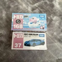 トミカ 168 カービィ 37 ブガッティ シロン セット