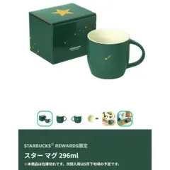 【新品・未使用】スターバックス リワード限定 スターマグ グリーン 2個セット