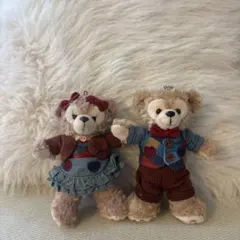 東京ディズニーシー　ダッフィー　シェリーメイ　キーホルダー