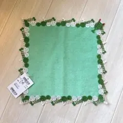 【新品・未使用品】近沢レース店 クリームソーダ ハンカチ