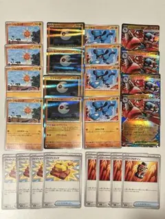 ポケモンカードゲーム　メガルカリオex デッキパーツ　進化ライン&グッズ②