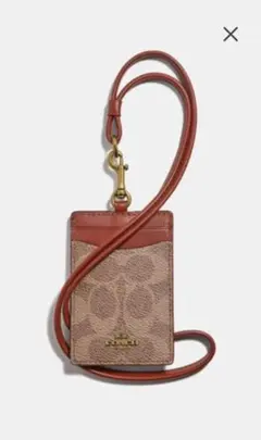 ☆新品☆COACHパスケースIDランヤード