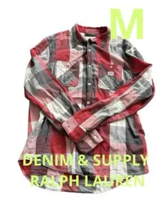 DENIM & SUPPLY RALPH LAUREN チェックシャツ M