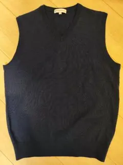 スーツカンパニー　メンズ　ニットVネックベスト Mサイズ