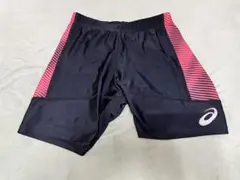 陸上　ショートタイツ　スパッツ　 アシックス