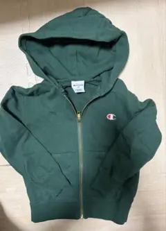 Champion グリーン パーカー 110