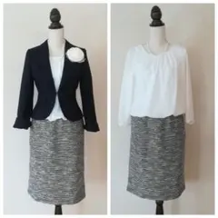 ◯HusHusH フェアリースターフォーマルワンピース上下セット レディースM紺