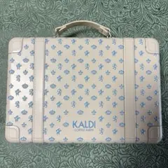 カルディ「トランク缶サマー」ブルー