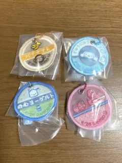 ミルクキャップシアーチャーム シナモロール　マイメロ　ポチャッコ　サンリオ