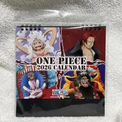 【新品未開封】ONE PIECE 2026 卓上カレンダー