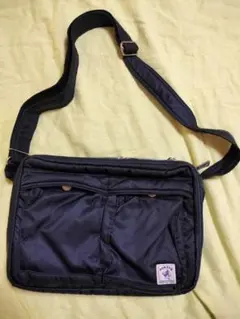 希少台湾発PORTER INTERNATIONALショルダーバッグMA-1風軽量