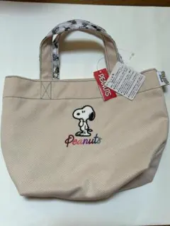スヌーピー トートバッグ 未使用 20×28cm PEANUTS 定価2400円