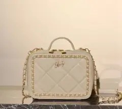 rady チェーンバニティバッグ　ベージュ