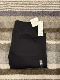 UNIQLO C スウェットワイドパンツ L 09 Black