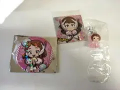 ヒロアカ　麗日　お茶子　缶バッチ　シール　めじるしアクセサリー