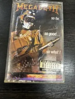 MEGADETH So Far So Good 、、USカセット 1988XDR
