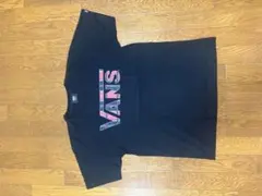 VANS Tシャツ ブラック チェックロゴのサムネイル