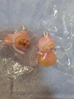 こびとづかん カクレモモジリ コレクション キーホルダー 2点セット