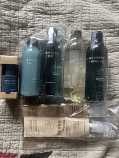無印良品 薬用クリアケアセット詰め替えふき取りローション1＋2乳液2 