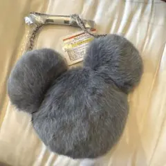 ディズニーリゾートふわふわショルダーバッグポシェットポーチ 新品タグ付き