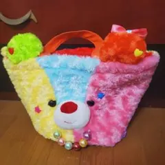 KAWAII BEAR トートバッグ カラフル