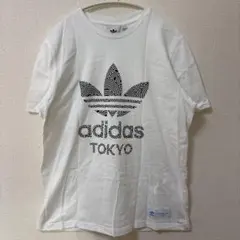 アディダス　Tシャツ　ビッグロゴ　2XL 白
