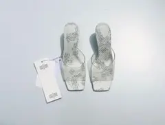 新品未使用 roku×H&M トランスペアレントミュール 37のサムネイル