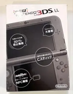 【空箱のみ】new Nintendo 3DS LL メタリックブラック 本体なし