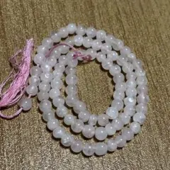 天然石・ビーズ・在庫処分品・訳ありローズクォーツ・4mm～5mm