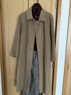 カシミヤ100% ユニクロ　タートルネック セーター 長袖　ブラウン　真紅