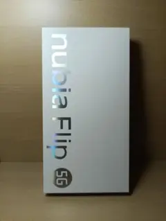 nubia Flip 5G 5G ブラック 新品未開封 SIMフリー版