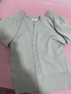 AZUL ミントグリーン カーディガン M