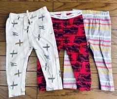 【まとめ売り】レギンス 3枚　80 baby gap tete a tete