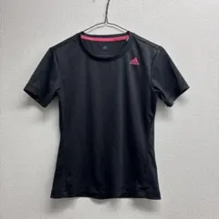 H43 adidas アディダス　半袖tシャツスポーツウェアブラックレディースMのサムネイル