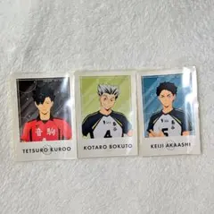 ハイキュー 全国遠征 ポップアップストア 購入特典 黒尾、木兎、赤葦