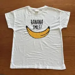 ZARAキッズ レディース 半袖Tシャツ BANANA スパンコールのサムネイル