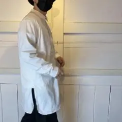 1950年代 スウェーデン軍タイプ グランパシャツ プルオーバーシャツ