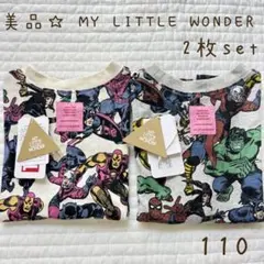 美品★マイリトルワンダー スパイダーマン マーベル Tシャツ 110のサムネイル
