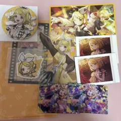 鏡音リン　プロセカ　プロジェクトセカイ　缶バッジ　ブロマイド　ぱしゃこれ