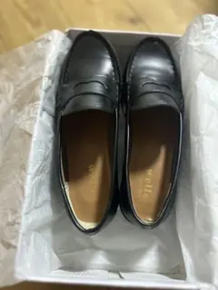 ローファー　黒　サイズ22.5センチ