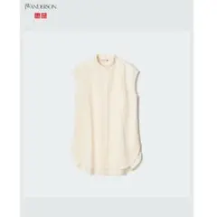 【試着のみ】UNIQLO × JW ANDERSON リネンブレンドロングシャツ
