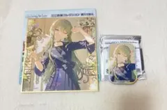 プロセカ 草薙寧々 色紙・スクエア缶バッジセット