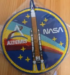 NASA ARTEMIS 刺繍ベルクロワッペン パッチ