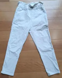 branshes 120サイズ パンツ　ホワイトグレー