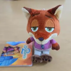 ズートピア2 赤いほっぺ　マスコット ニック　 ナムコ限定