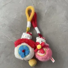 ハローキティ ぬいぐるみマスコットチャーム