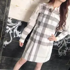 【新品】BURBERRY BRIT　長袖ワンピース