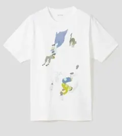 グラニフ 松本大洋コラボ 鉄コン筋クリート クロとシロ 長袖シャツ